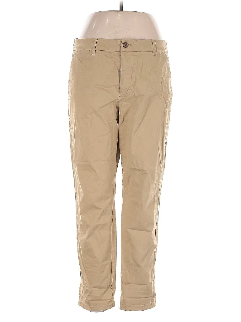 Pre-owned Tommy Hilfiger Khaki Pant In Brown
