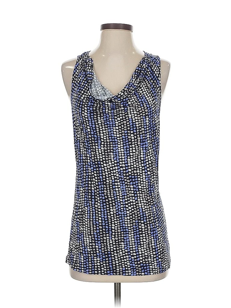 Pre-owned Banana Republic Sleeveless Blouse In Blue
