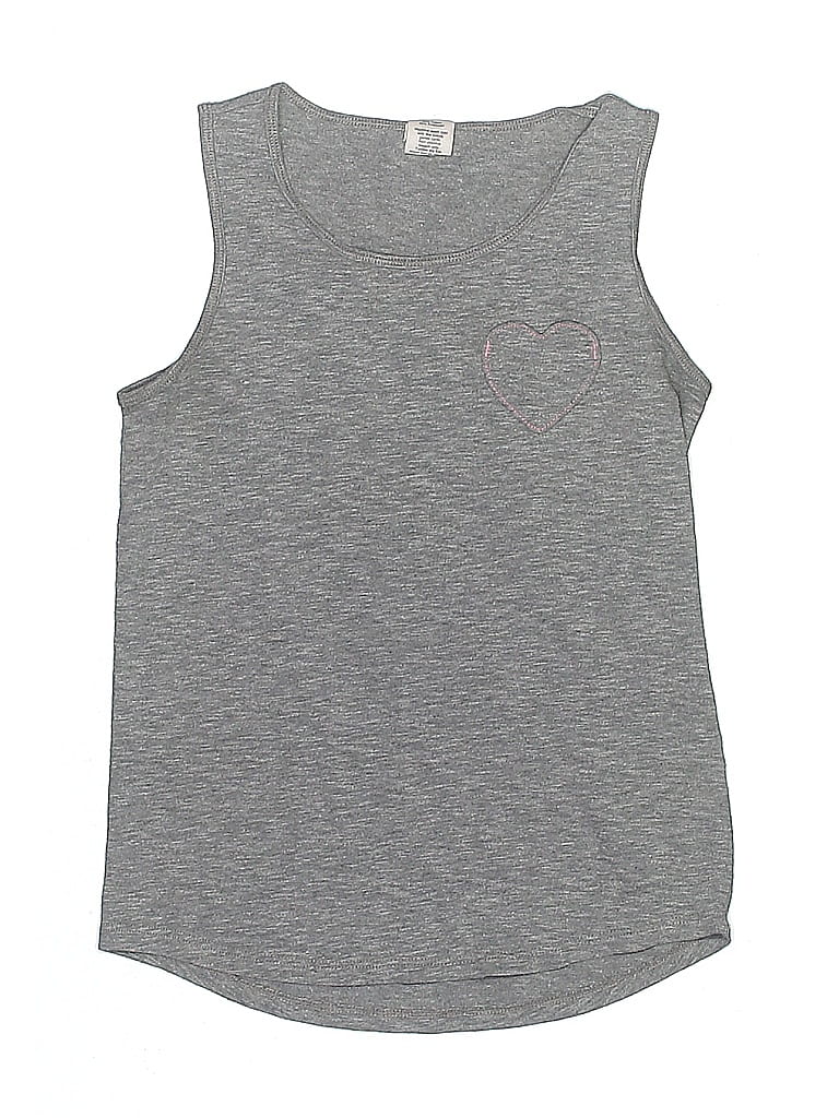 Pre-owned Crewcuts Outlet Kids' Sleeveless T-shirt In Gray