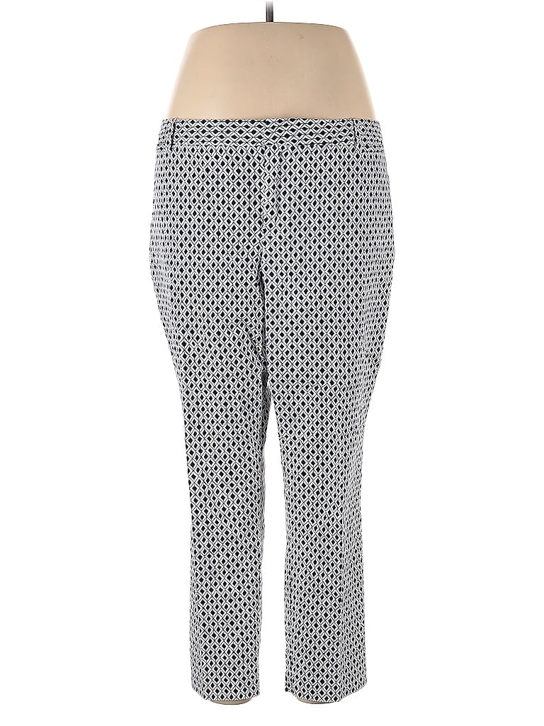 Pre-owned Roz & Ali Casual Pants In Gray