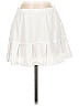 Aspire 100% Polyester Solid White Casual Skirt Size S - photo 1