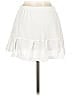Aspire 100% Polyester Solid White Casual Skirt Size S - photo 2