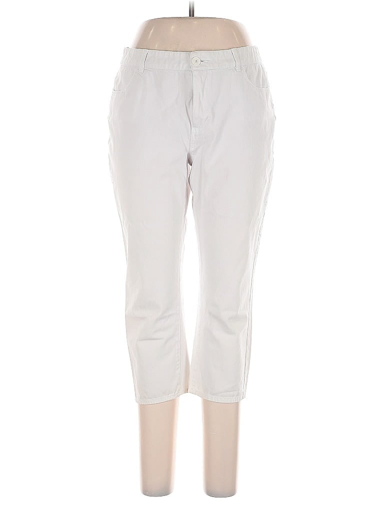 Pre-owned Coldwater Creek Casual Pants In White