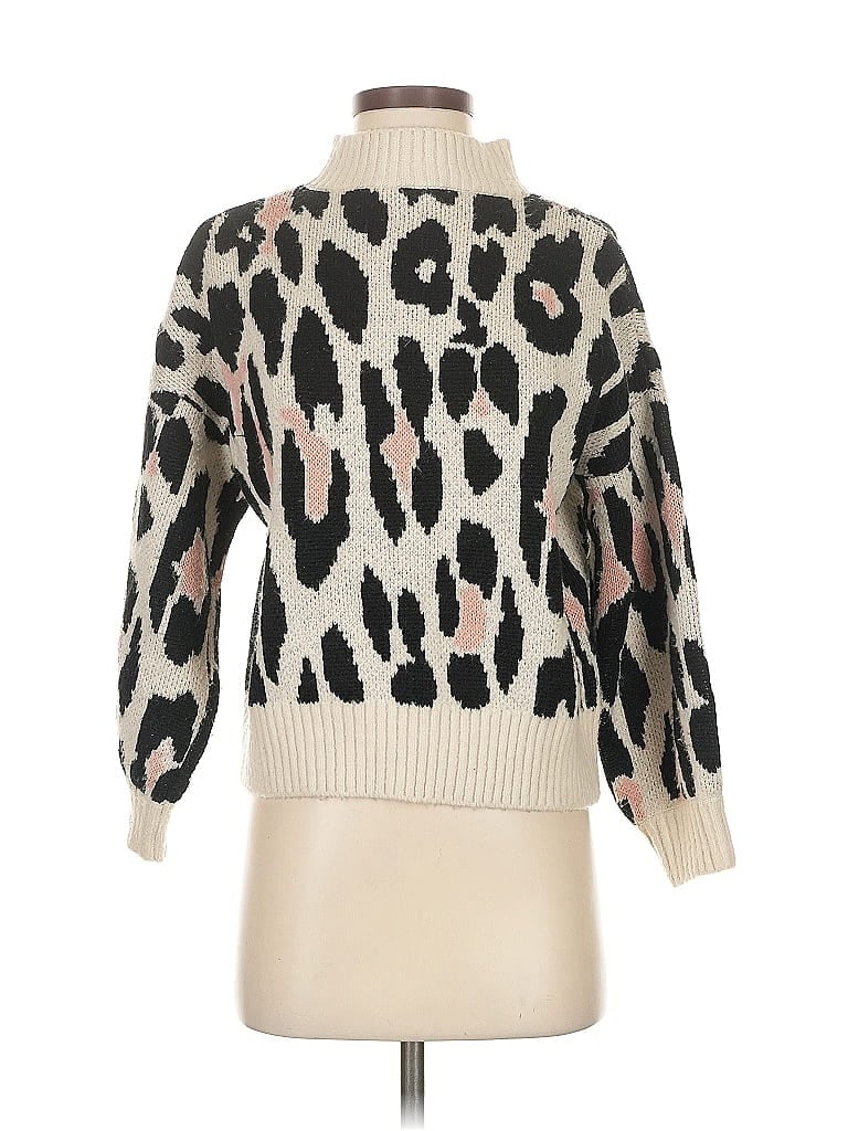 Pre-owned Miss Selfridge Pullover Sweater In White