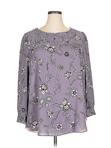 Ann Taylor LOFT 3/4 Sleeve Blouse (view 1)