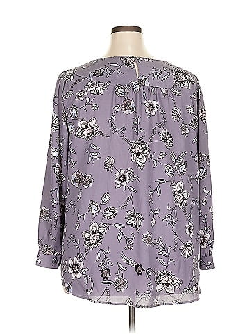 Ann Taylor LOFT 3/4 Sleeve Blouse (view 2)
