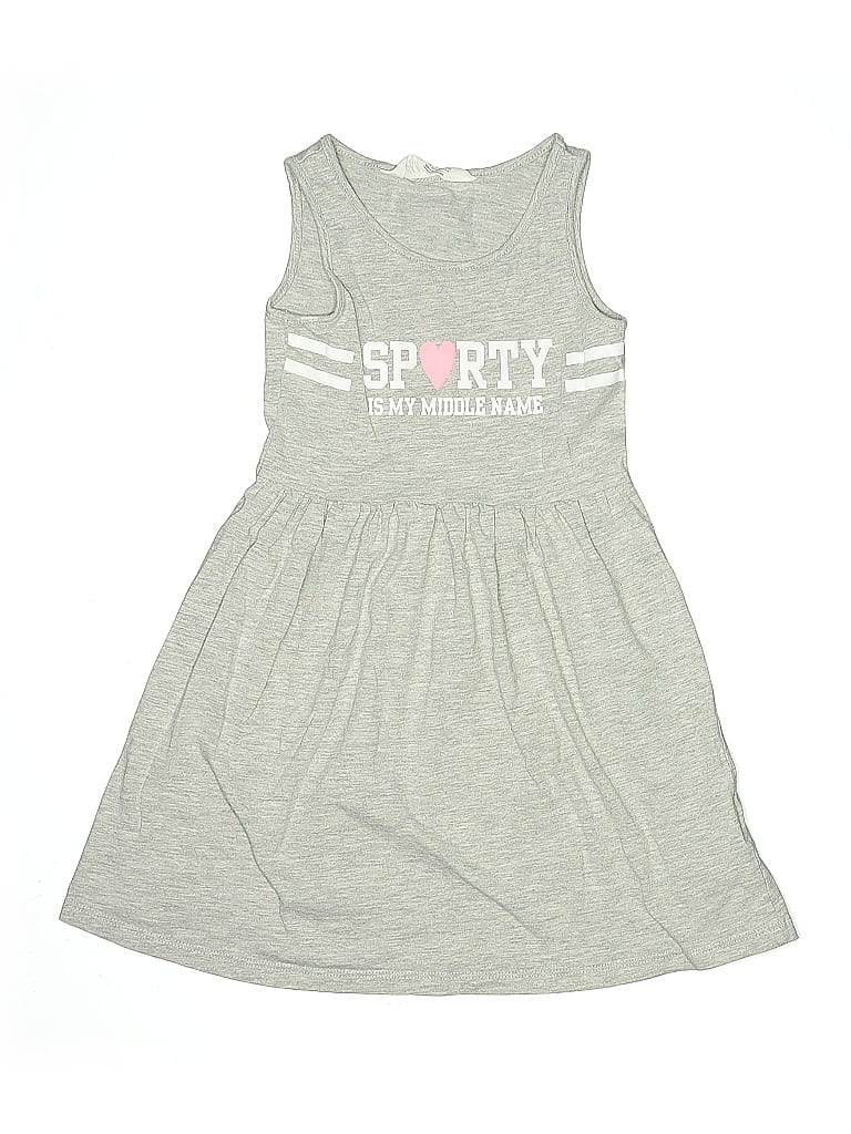 Pre-owned H&m Kids' Dress In Gray