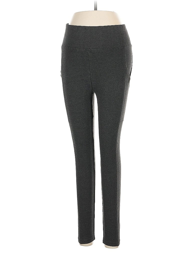 Pre-owned Lou & Grey For Loft Active Pants In Gray