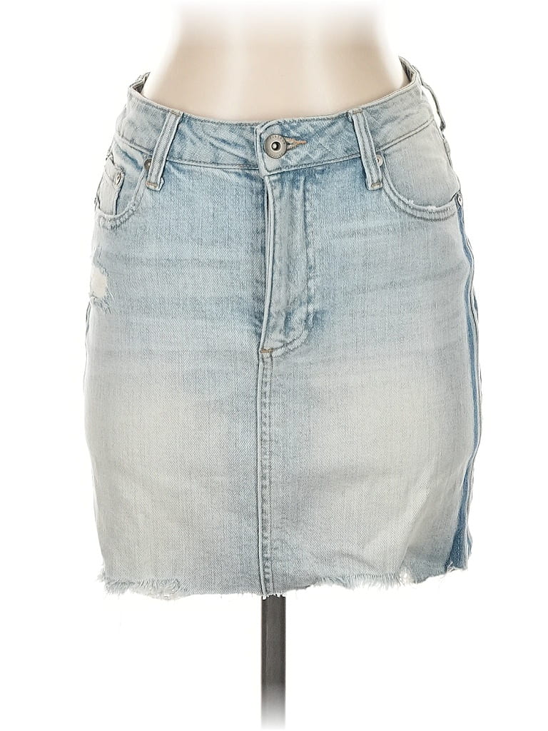 PISTOLA Pre-owned Denim Skirt In Blue