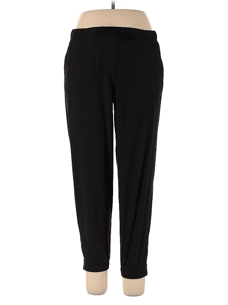 Pre-owned Albion Casual Pants In Black