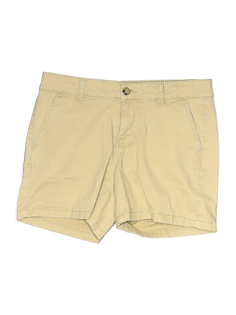 Pre-owned A.n.a. A New Approach Khaki Shorts In Brown