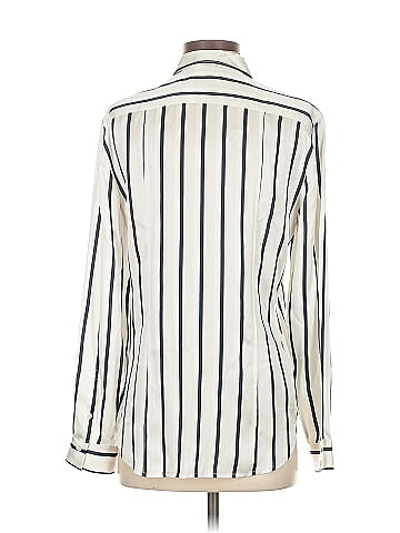 ATM Long Sleeve Silk Top (view 2)