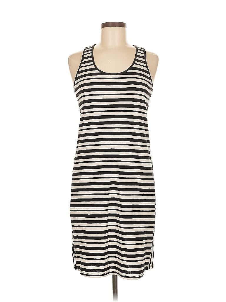 Pre-owned Ann Taylor Loft Casual Dress In White