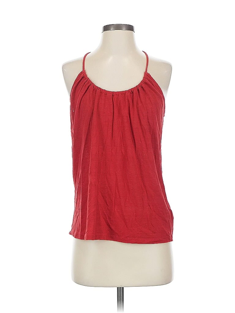 Pre-owned Old Navy Sleeveless Blouse In Red