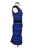 Sandro Stripes Blue Casual Dress Size Sm (1) - photo 4
