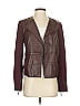 W by Worth Burgundy Jacket Size 4 - photo 1