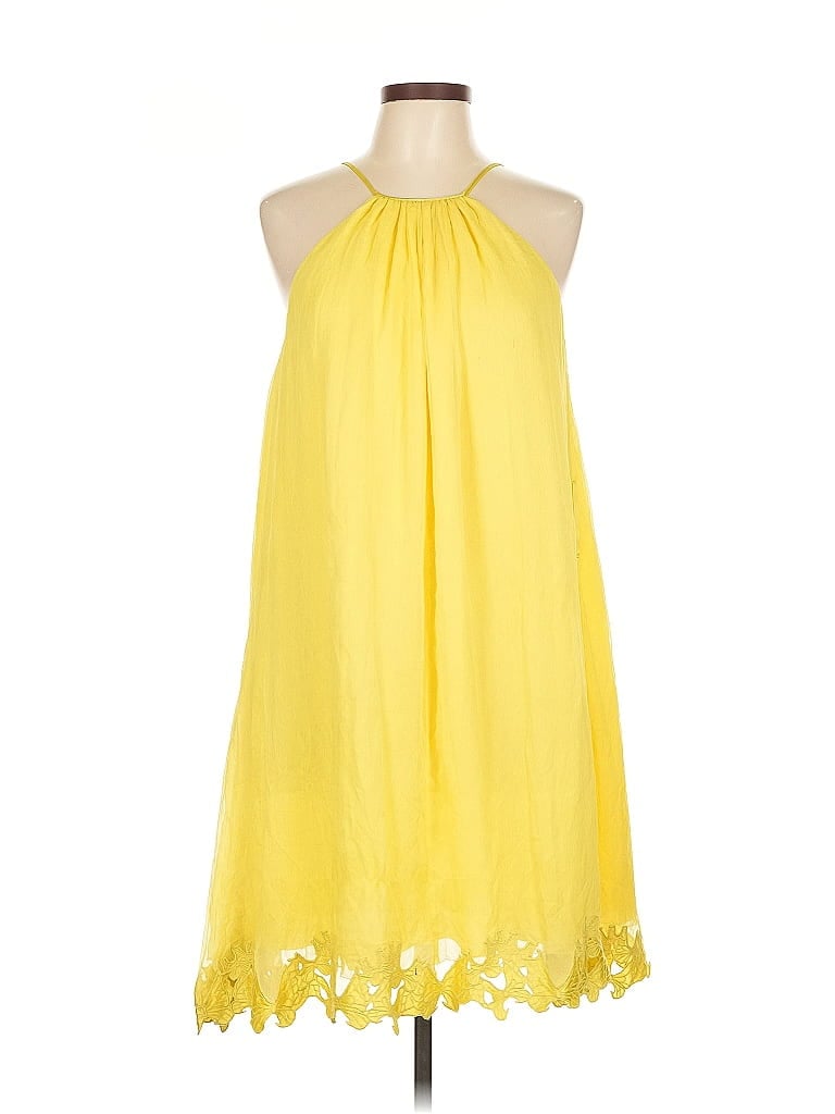 Pre-owned Catherine Malandrino Casual Dress In Yellow