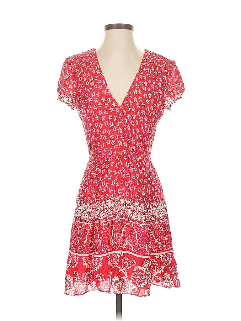 Click to view more detailed imagery on our partner's website Pre-owned Lovers & Friends Casual Dress In Red