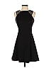 Guess Solid Black Cocktail Dress Size 2 - photo 1
