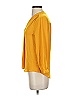 Vince Camuto 100% Polyester Yellow 3/4 Sleeve Blouse Size XXS - photo 5