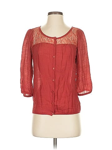 Wet Seal 3/4 Sleeve Blouse (view 1)