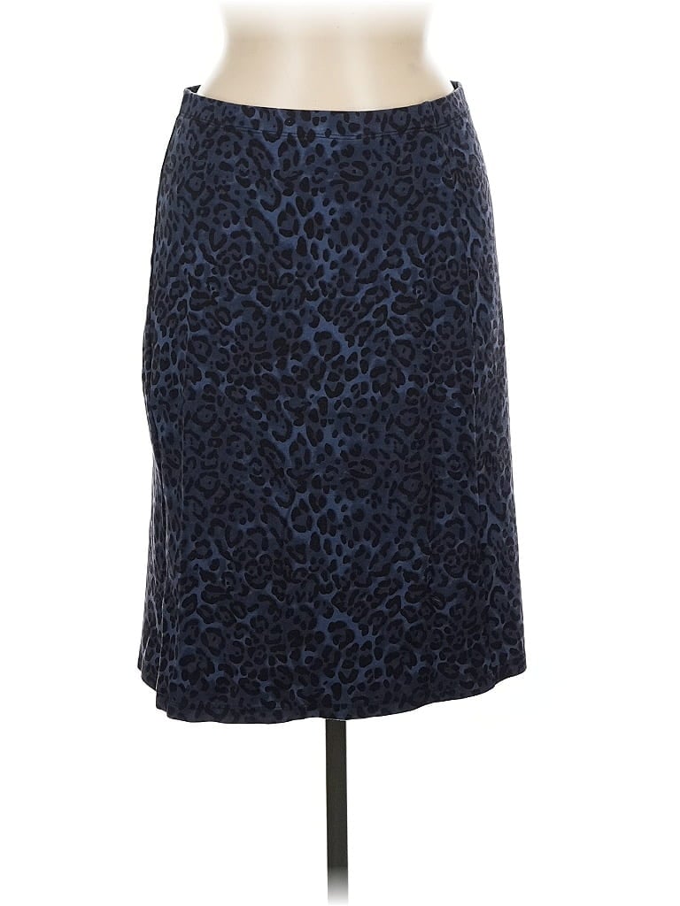 T TAHARI Pre-owned Formal Skirt In Blue