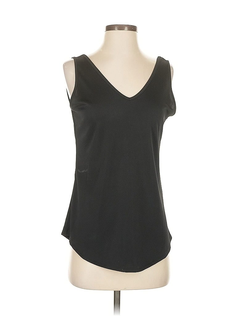 Pre-owned Unbranded Tank Top Black Strapless Neckline Tops