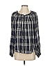 Max Studio 100% Rayon Blue 3/4 Sleeve Blouse Size S - photo 1
