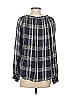 Max Studio 100% Rayon Blue 3/4 Sleeve Blouse Size S - photo 2