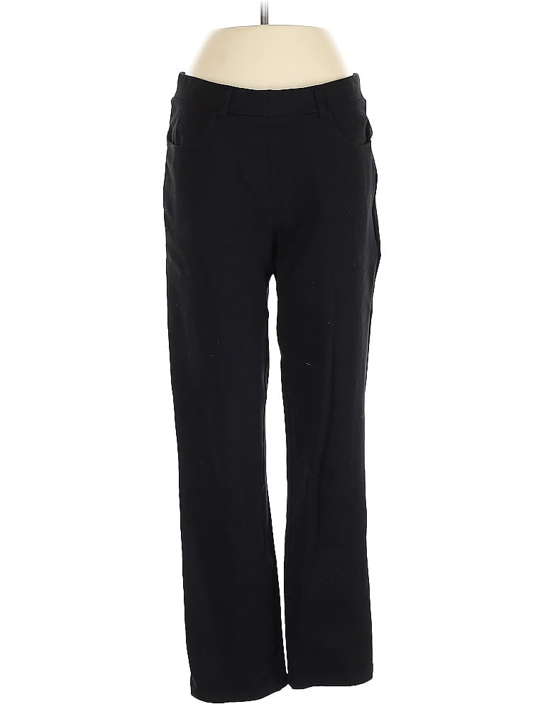 Pre-owned Quince Casual Pants In Black