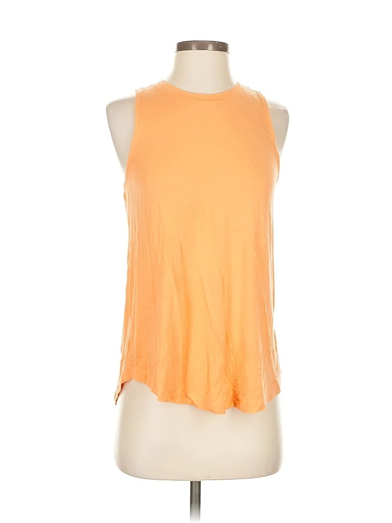 Pre-owned Double Zero Sleeveless T-shirt In Orange