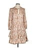 Paige Animal Print Tan Casual Dress Size XS - photo 1