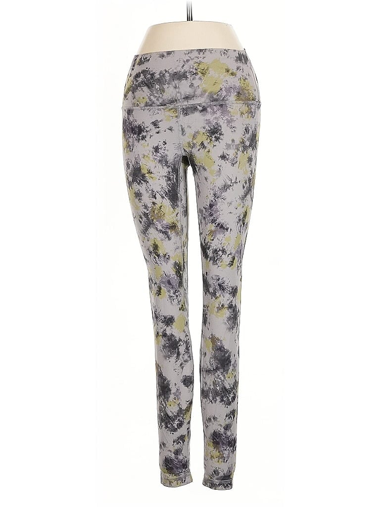 Pre-owned Lululemon Athletica Active Pants In Gray