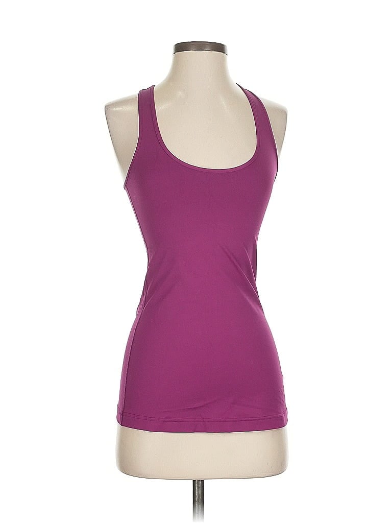 Pre-owned Lululemon Athletica Active Tank Top In Purple