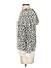 Six/Fifty Animal Print White Pullover Sweater Size S - photo 5