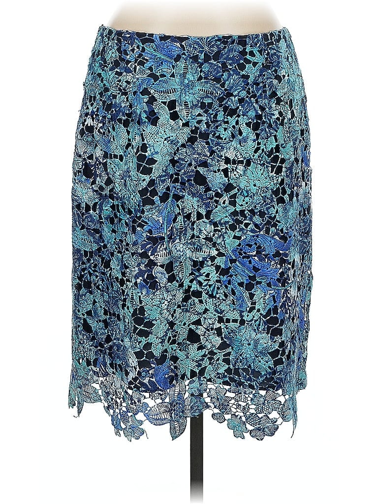 T TAHARI Pre-owned Casual Skirt In Blue