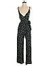 Kaileigh Polka Dots Black Green Jumpsuit Size XS - photo 1