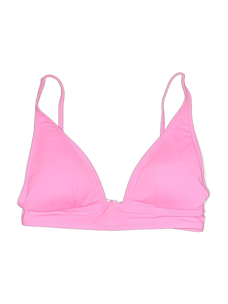 Pre-owned Unbranded Swimsuit Top Pink Swimwear