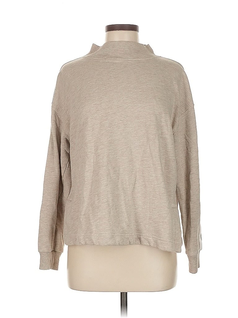 LOU & GREY Pre-owned Turtleneck Sweater In Brown