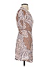 Leith 100% Rayon Paisley Brown Casual Dress Size S - photo 4
