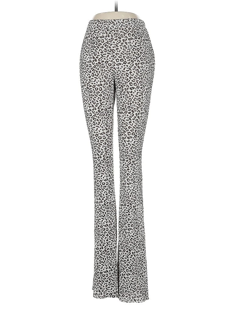 Pre-owned Miss Selfridge Yoga Pants In Silver