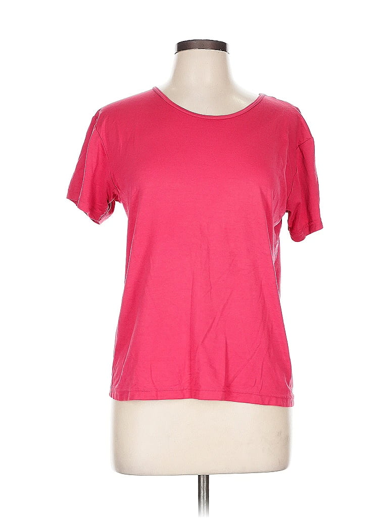 NIKE Pre-owned Short Sleeve T-shirt In Pink