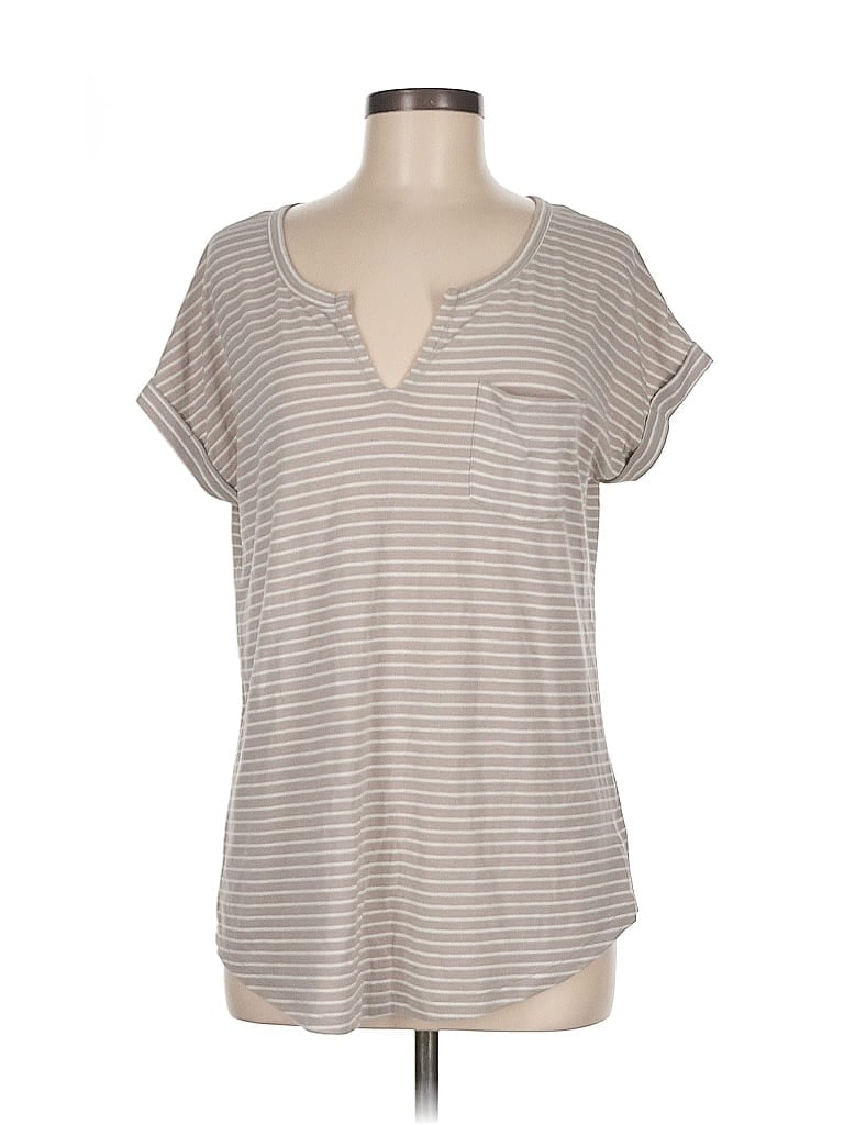 Pre-owned Old Navy Short Sleeve T-shirt In Gray