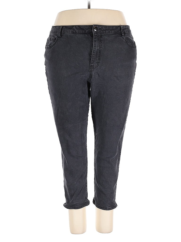 Pre-owned Eloquii Jeans In Black