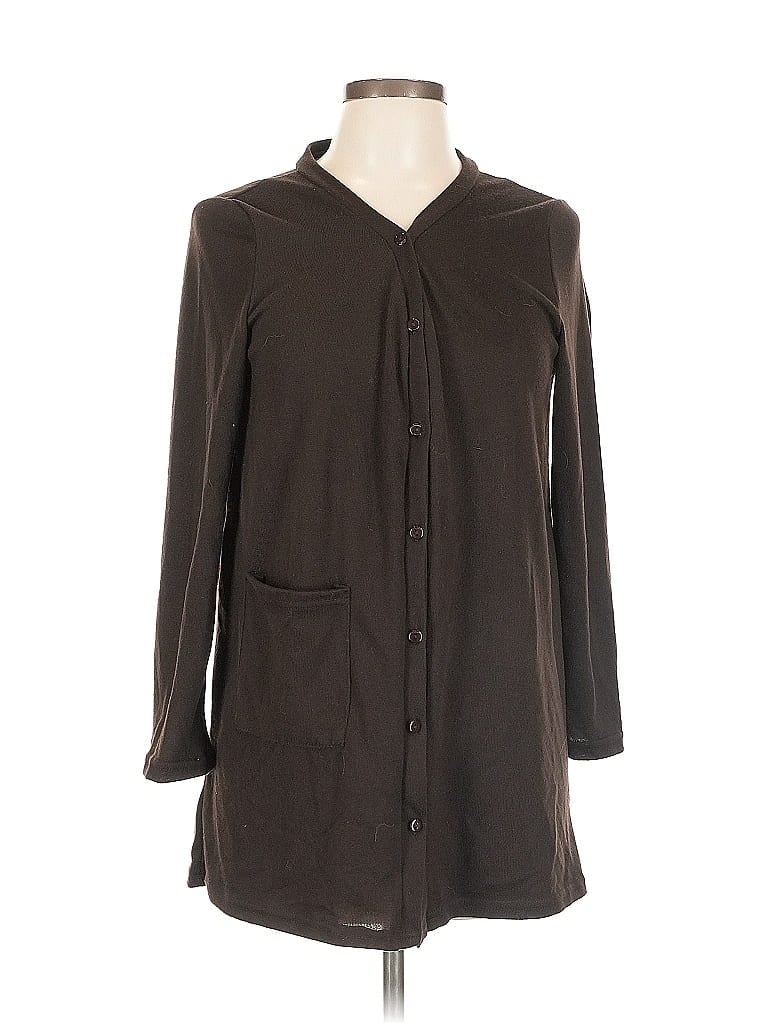 Pre-owned Unbranded Cardigan Sweater In Brown