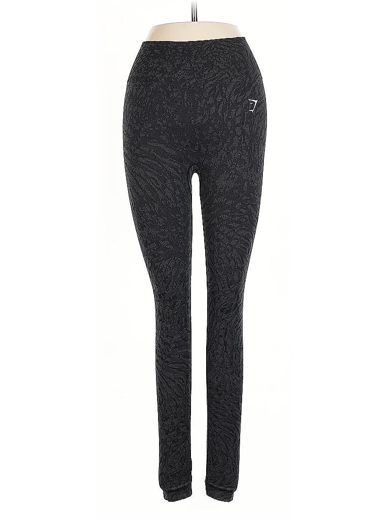 GYMSHARK Pre-owned Active Pants In Black