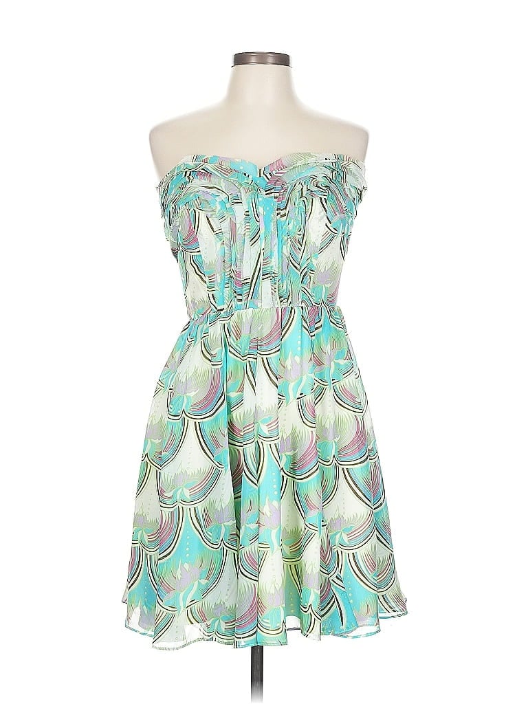 Pre-owned Mm Couture Cocktail Dress In Green