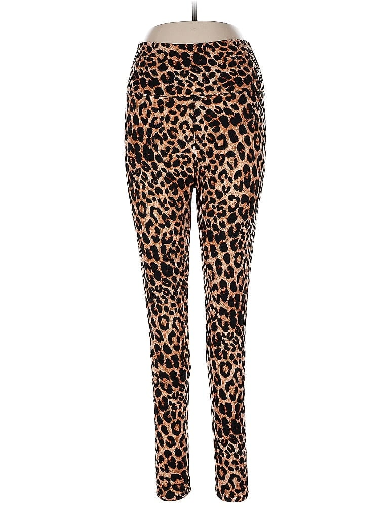 Pre-owned Unbranded Leggings In Brown