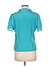 Jonathan Martin Teal Short Sleeve Blouse Size 9 - 10 - photo 2