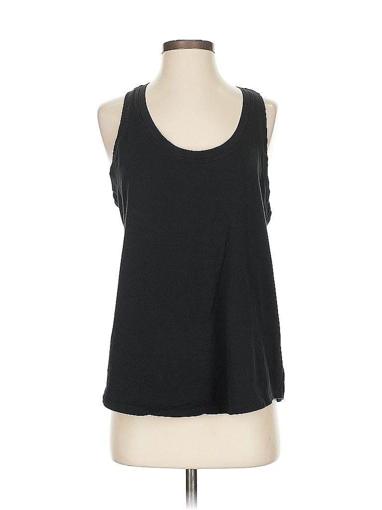 Pre-owned Lululemon Athletica Sleeveless T-shirt In Black